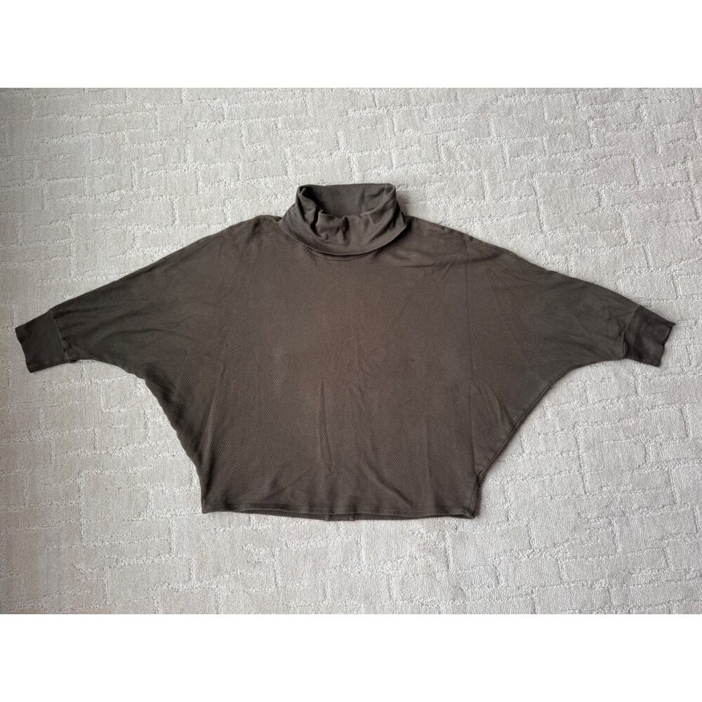 Anthropologie Stateside Sweater Waffle Knit Dolman Sleeve Women's